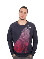 HOWLING WOLF SWEATER - RECYCLED