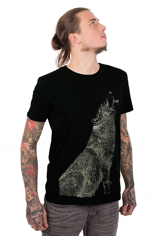 howling wolf t shirt