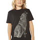 Huilende Wolf T-shirt - Glow In the Dark