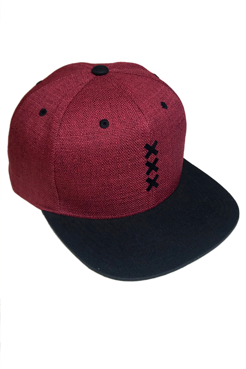 XXX Amsterdam Cap - Snapback (Melange) YP084