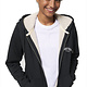 Westside Amsterdam Gevoerde Hoodie met rits - Sherpa