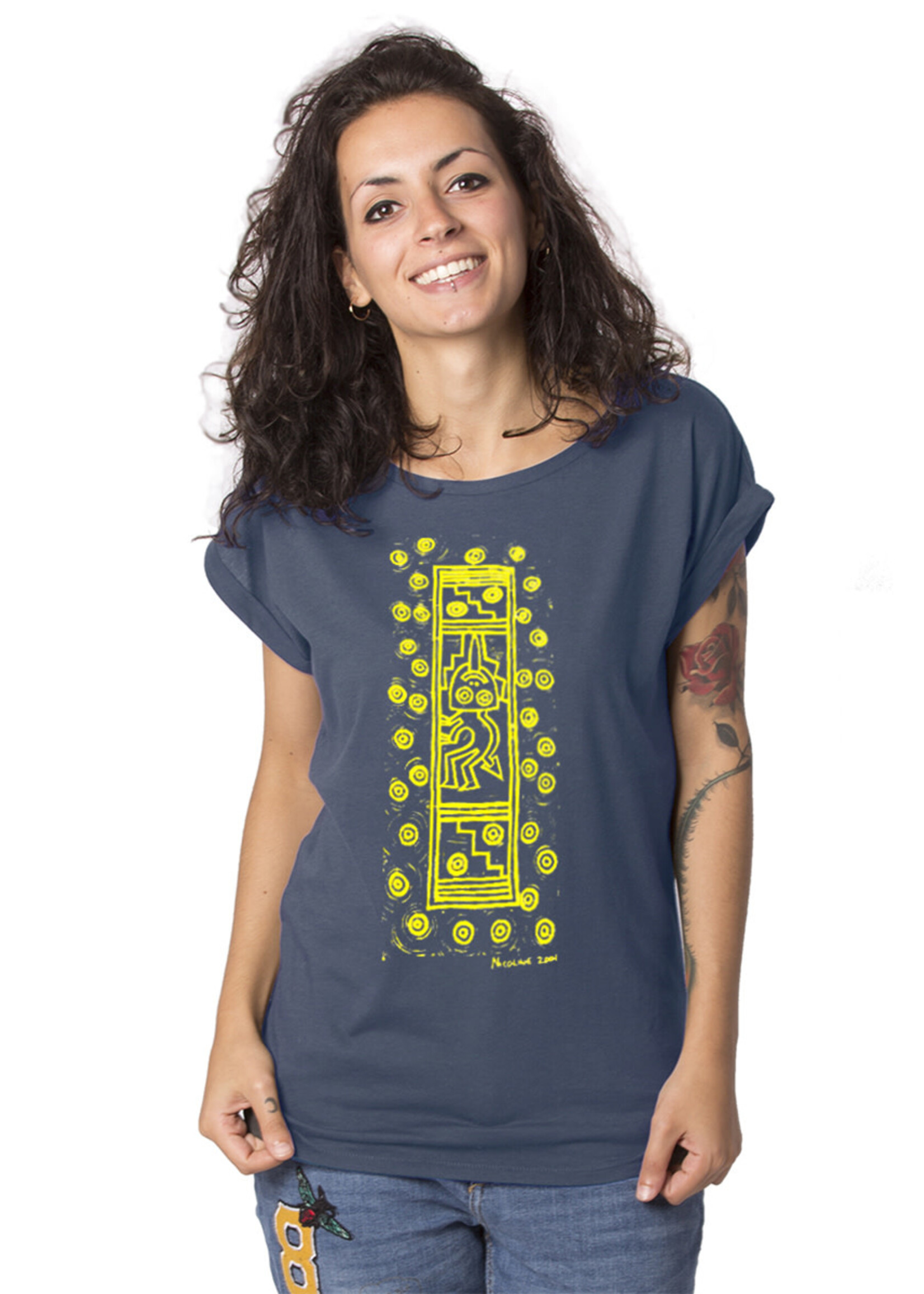 INCA DEVIL ROLL-UP T-SHIRT (F)
