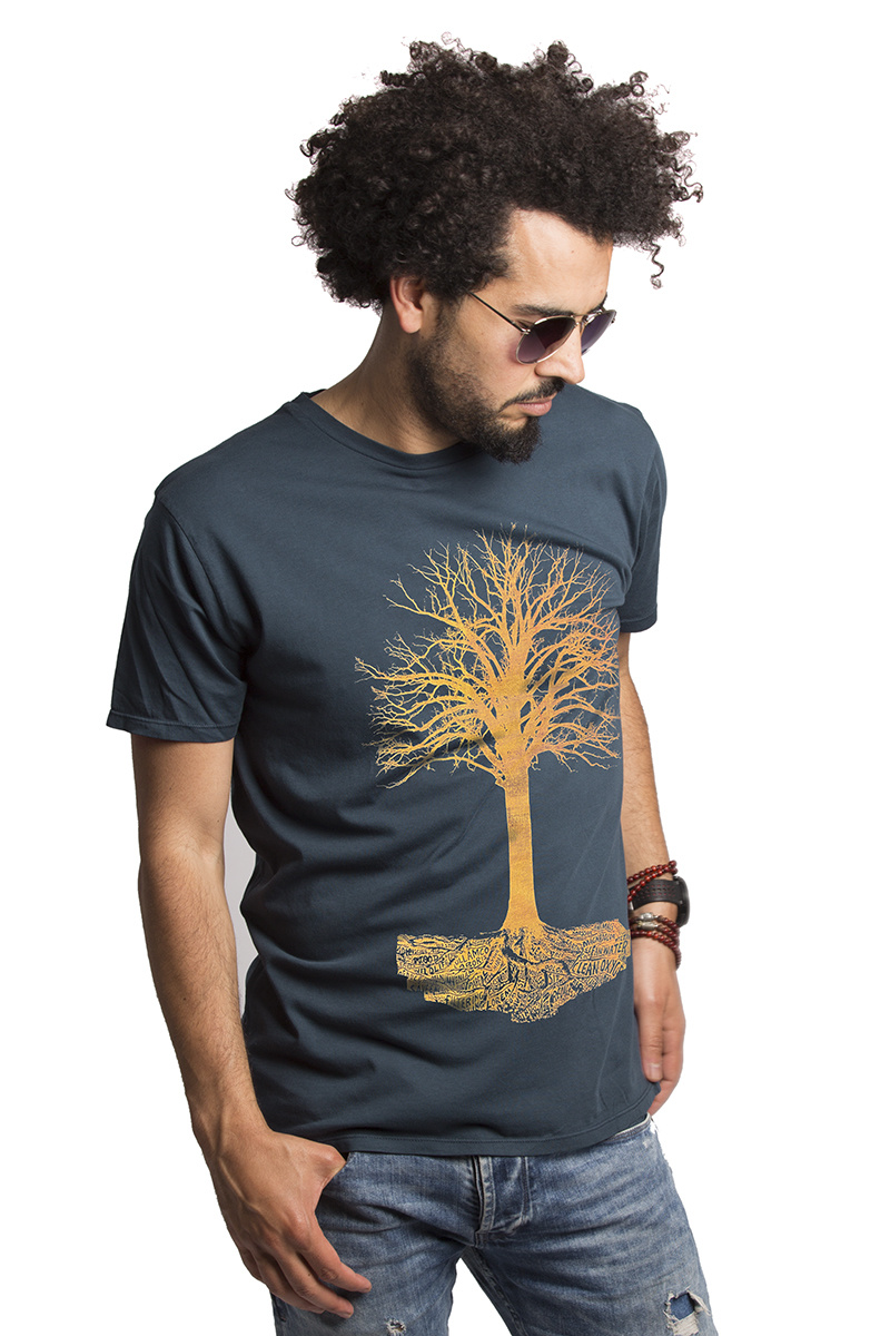 Tree of life T-shirt - Dyed