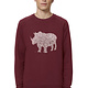 Rhino Sweater - Burgundy