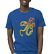 Octopus T-shirt - Royal Blue