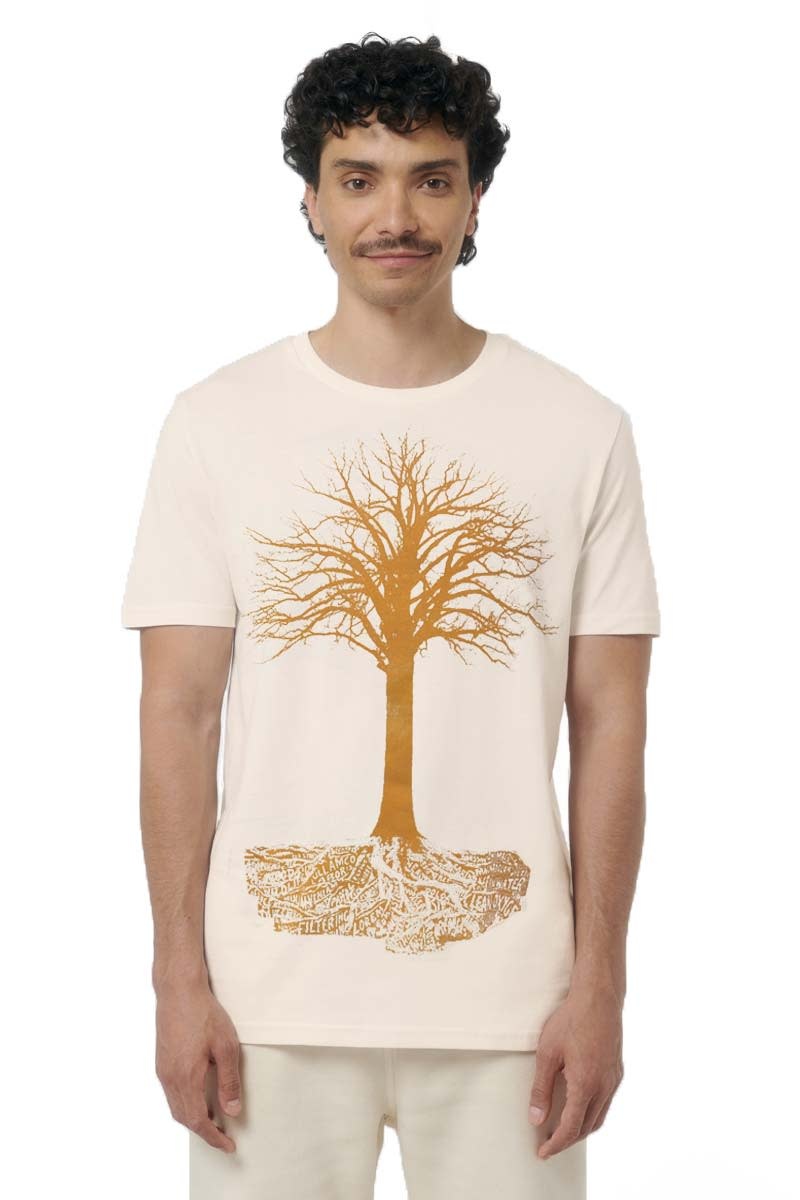 Tree of life T-shirt - Vintage White