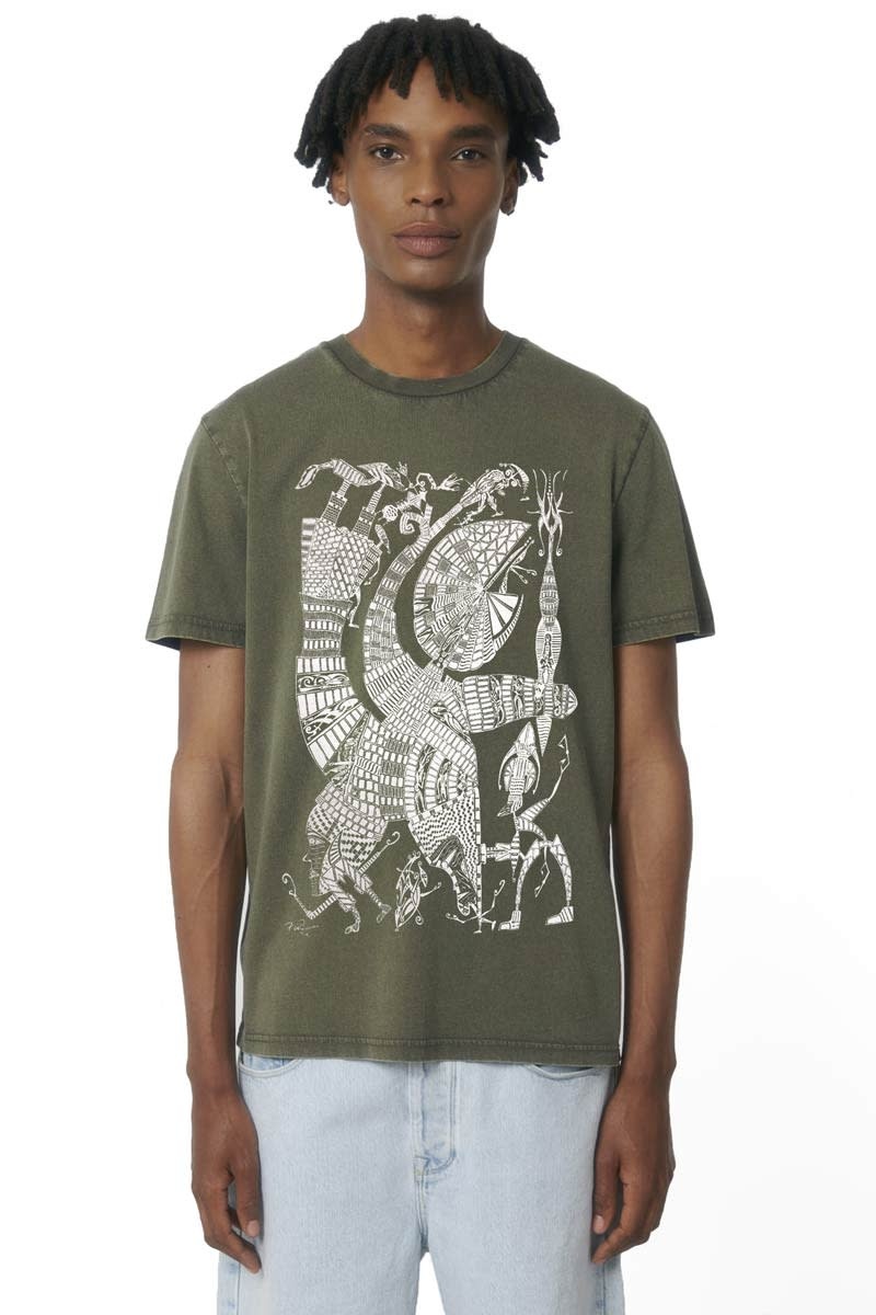 Tribal Shaman T-shirt -  Vintage