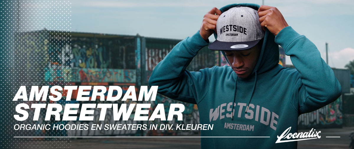 Amsterdam Streetwear organic hoodies westside