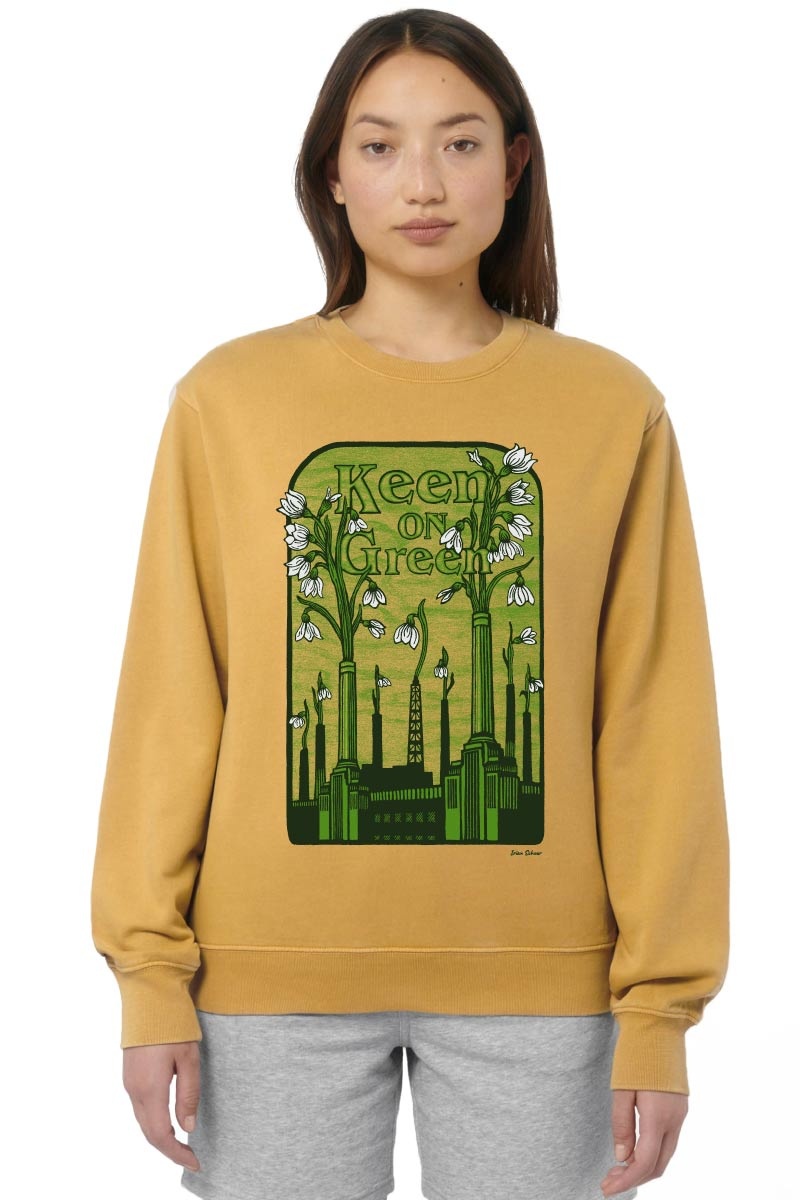 Keen On Green Sweater - Vintage Ochre