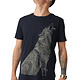 Howling Wolf T-shirt - Glow In The Dark