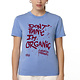 Don't Panic I'm Organic T-shirt - Vintage Blue