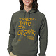 Don't Panic I'm Organic Hoodie - Khaki