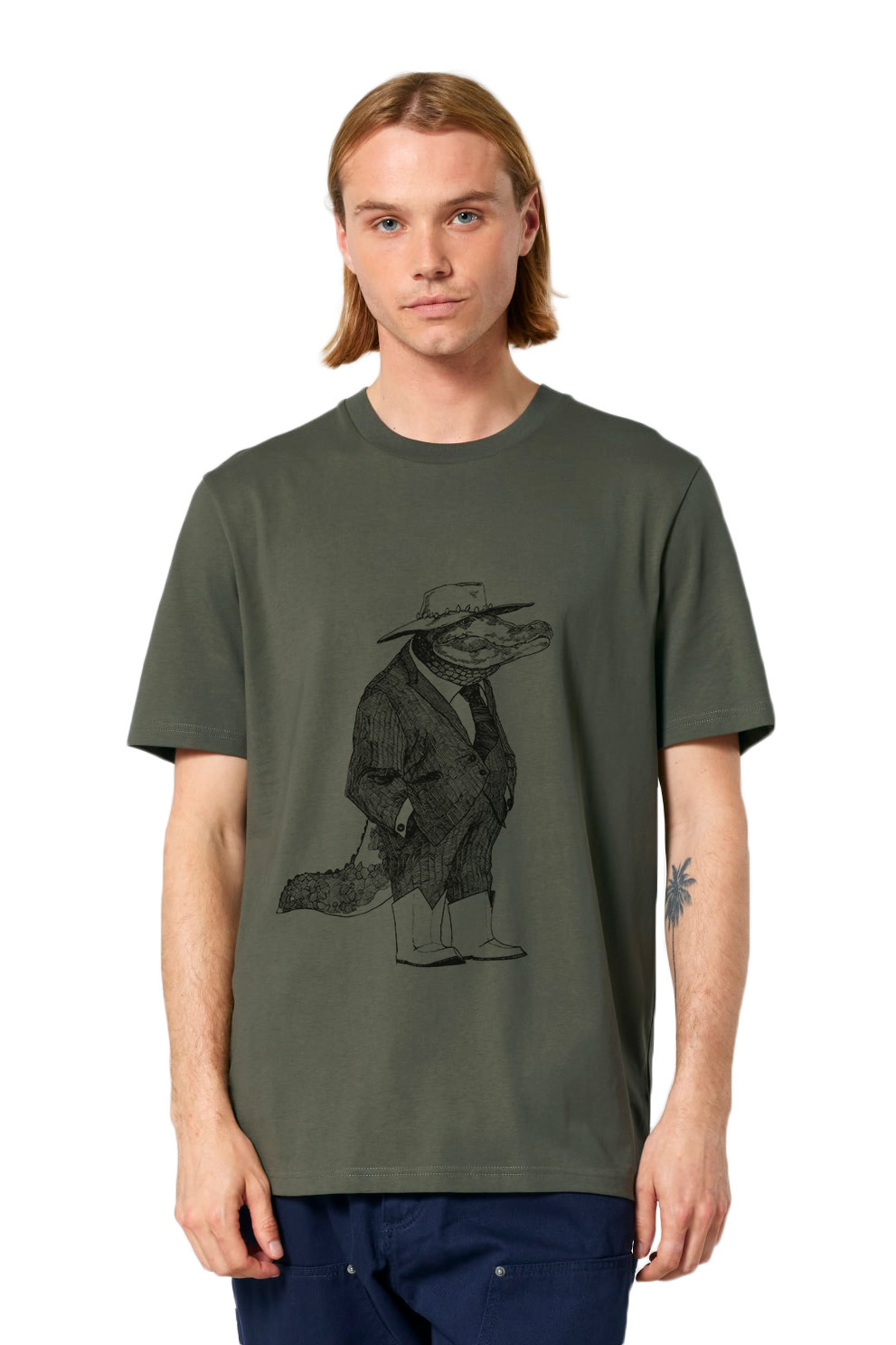 Angus de Alligator T-shirt by Lou Santos