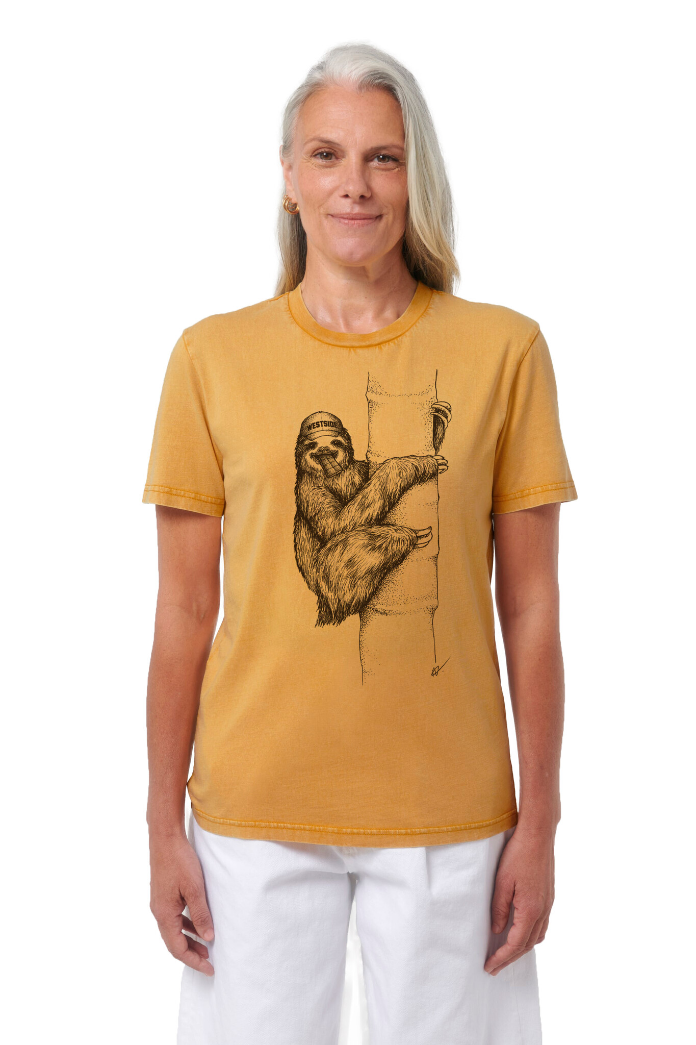 Chocolazy Sloth T-shirt - Vintage