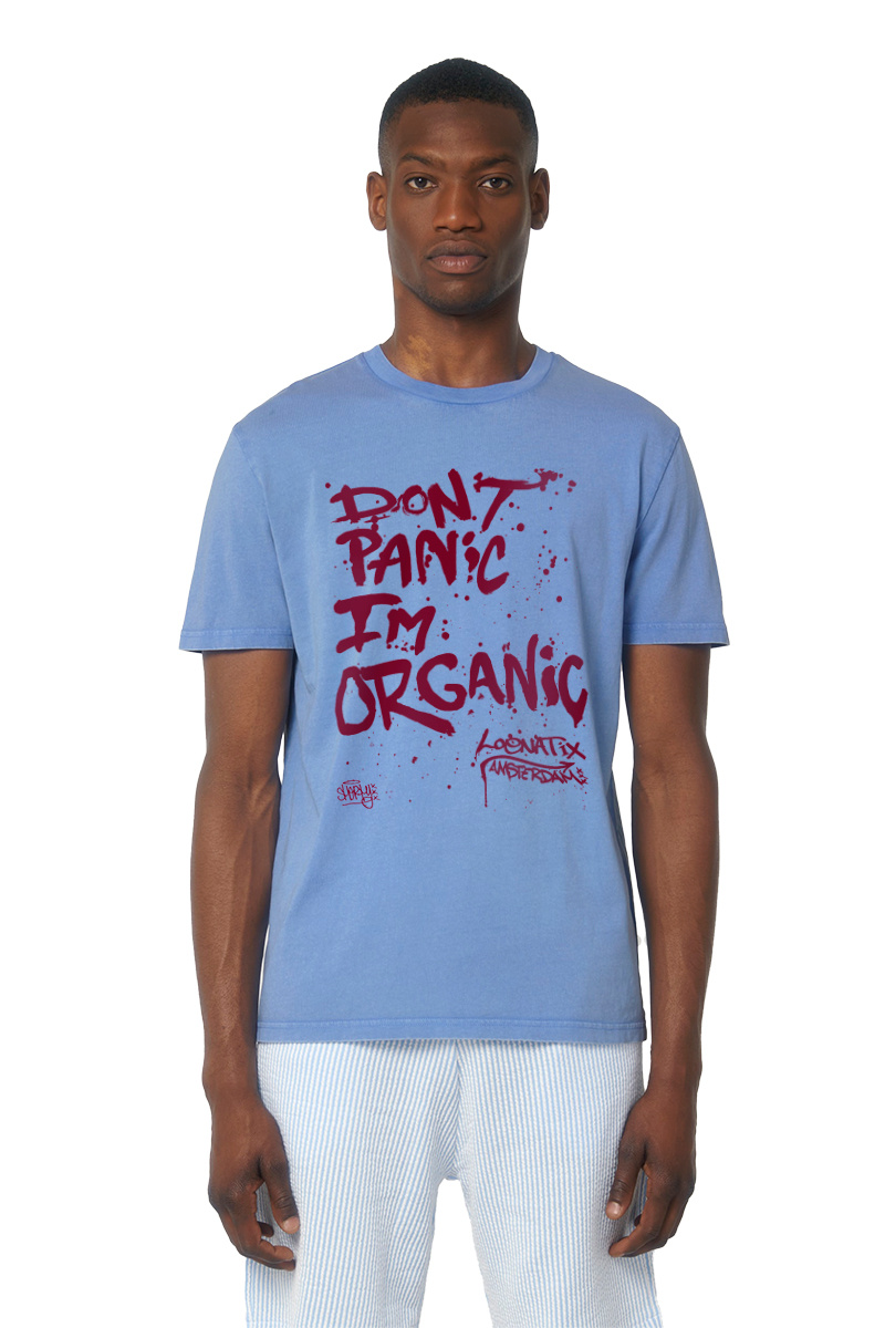 Don't Panic I'm Organic T-shirt - Vintage