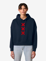 XXX  AMSTERDAM CROP HOODIE (V)