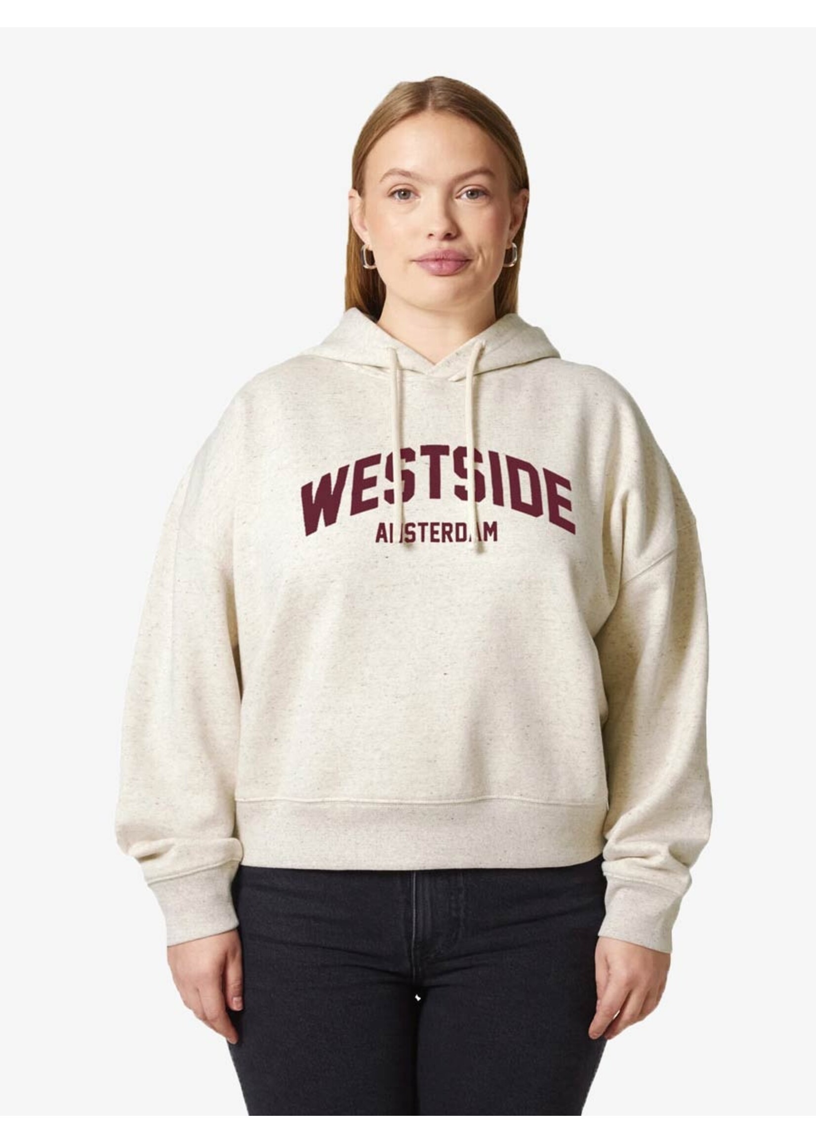 WESTSIDE AMSTERDAM CROP HOODIE (F)
