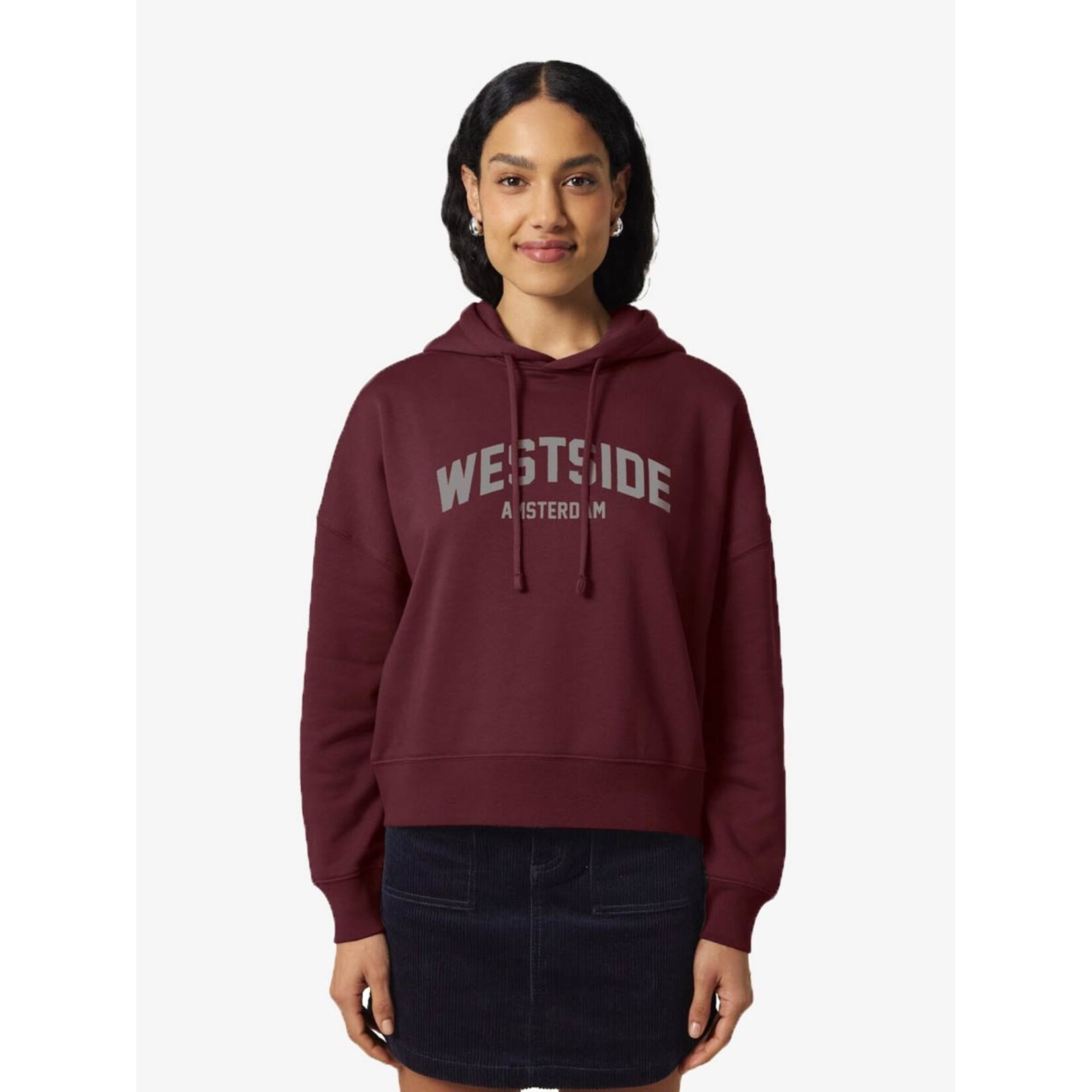 WESTSIDE AMSTERDAM CROP HOODIE - CLASSIC