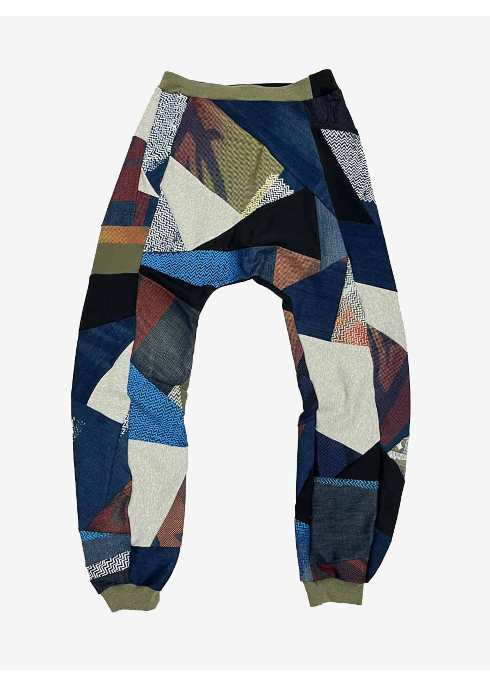 LOENATIX  TRACKPANTS (ONE OF A KIND) NR.23 - M - PATTERNS
