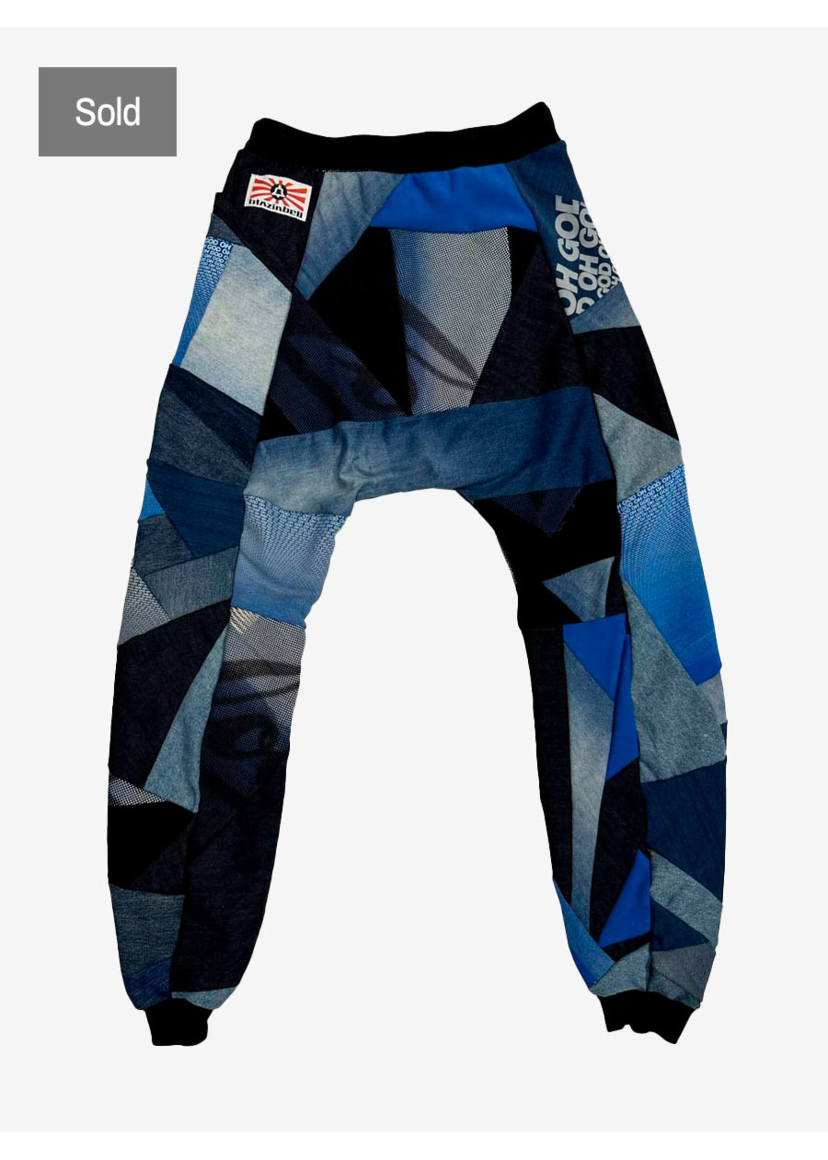 LOENATIX TRACKPANTS (ONE OF A KIND) NR.16 - M - PATTERNS