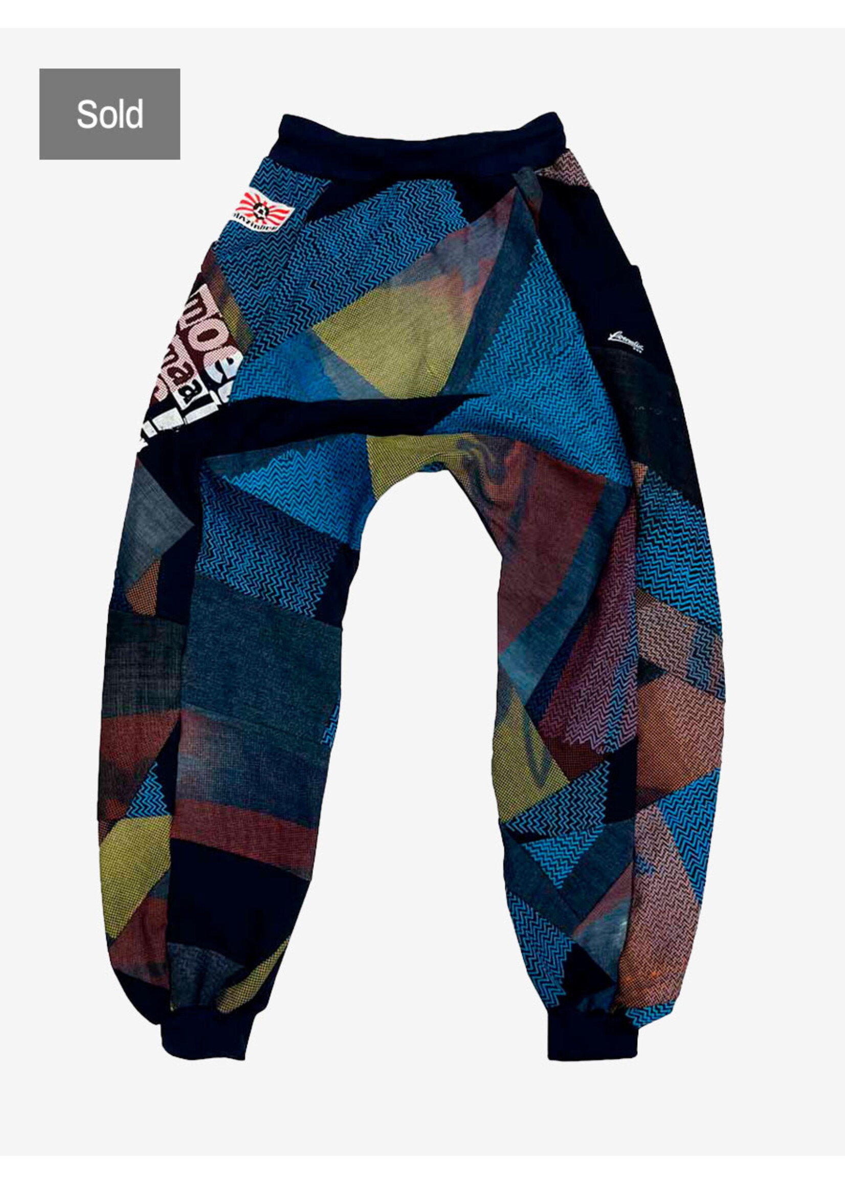 LOENATIX TRACKPANT (ONE OF A KIND) NR. 21 - L- PATTERNS