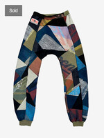 LOENATIX  TRACKPANTS (ONE OF A KIND) NR.23 - M - PATTERNS