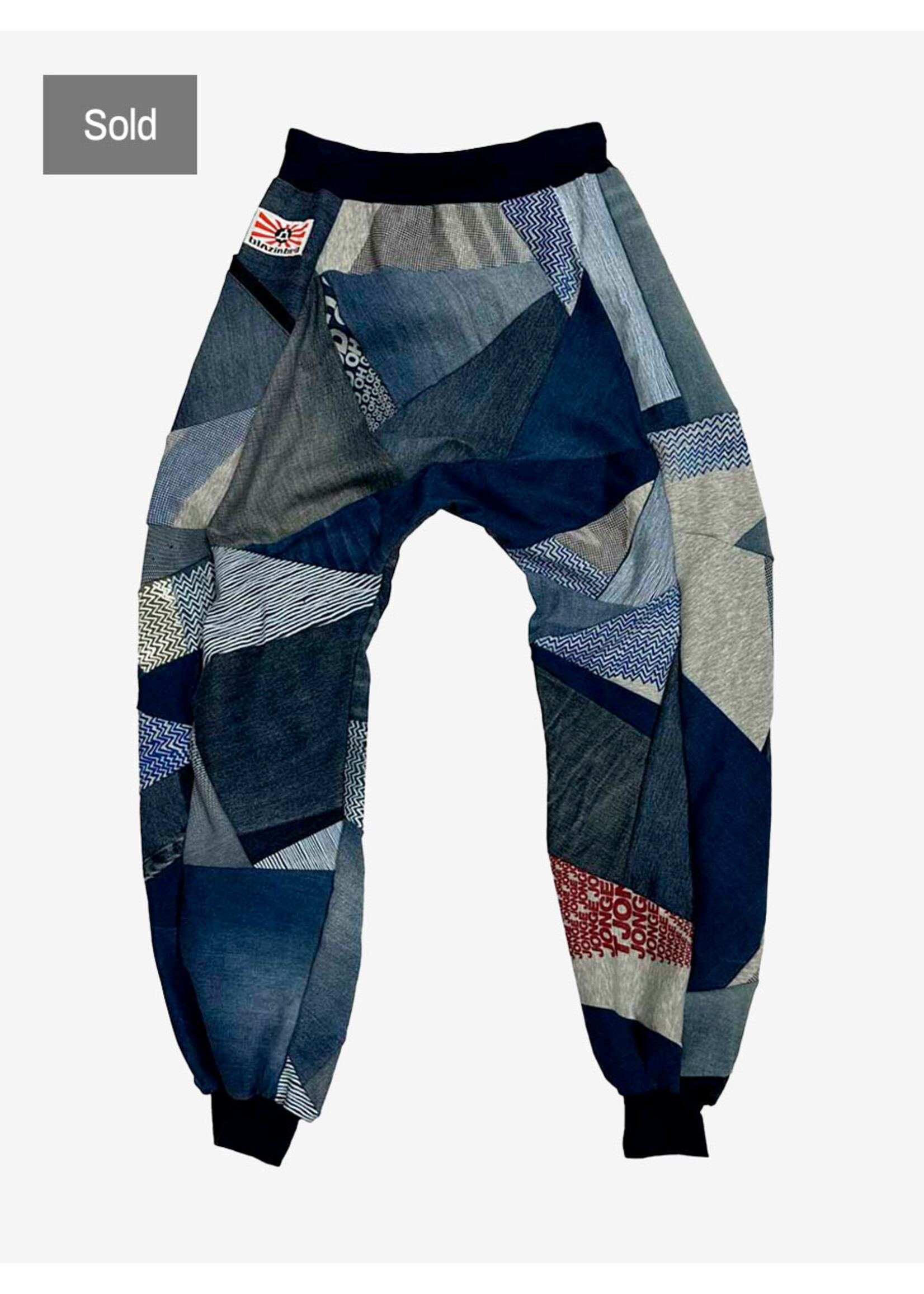 LOENATIX TRACKPANTS (ONE OF A KIND) NR.17 -L-PATTERNS