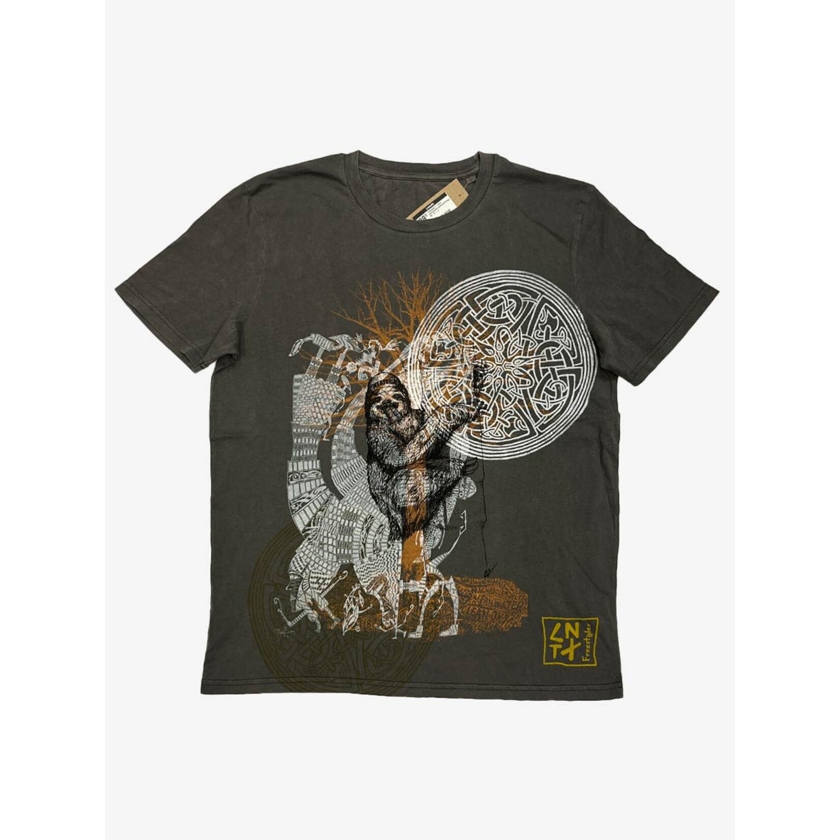 FREESTYLER T-SHIRT (HANDMADE SCREENPRINTING) Nr. 13 - L