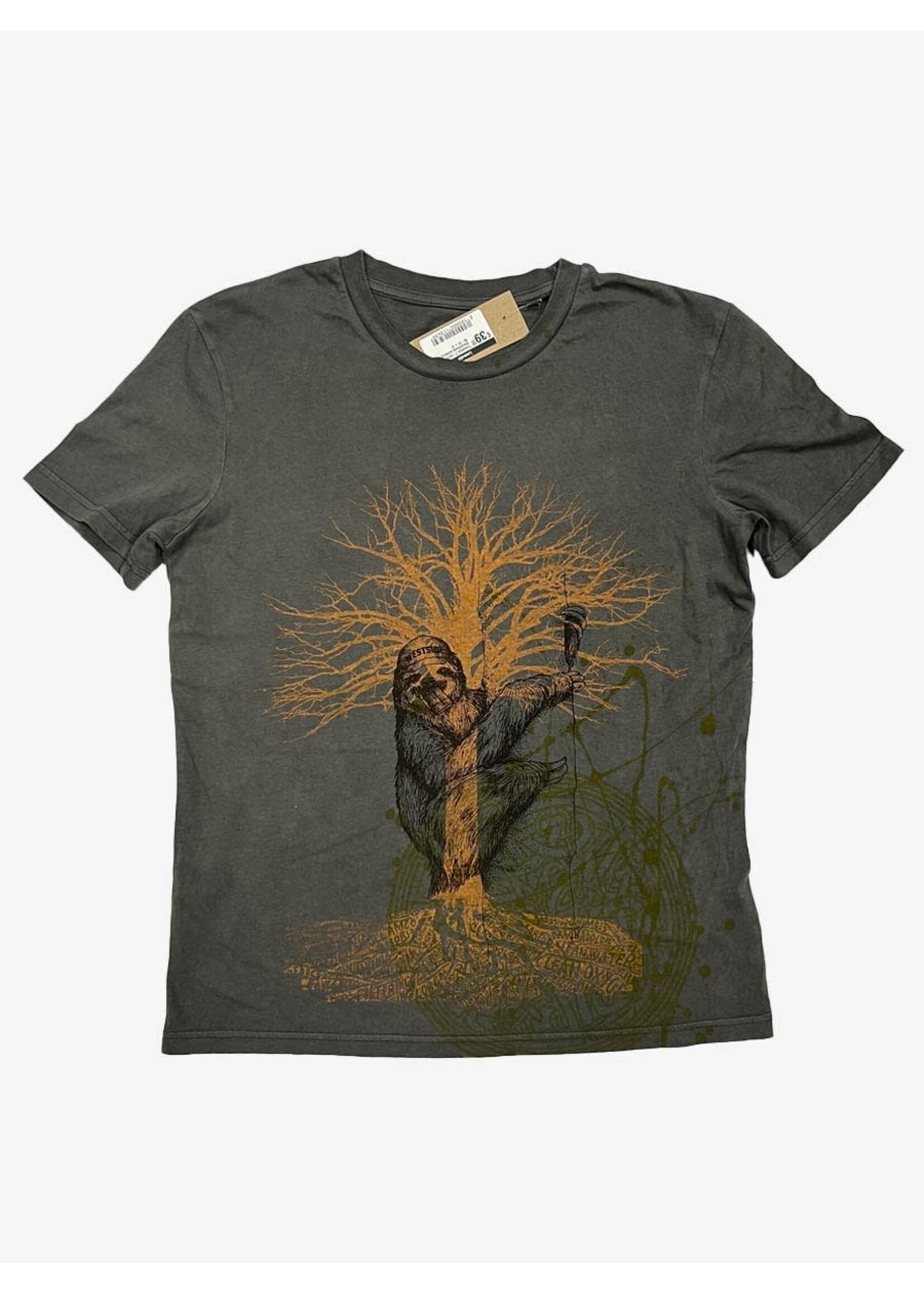 FREESTYLE T-SHIRT (HANDMADE ZEEFDRUK) Nr. 14 - S