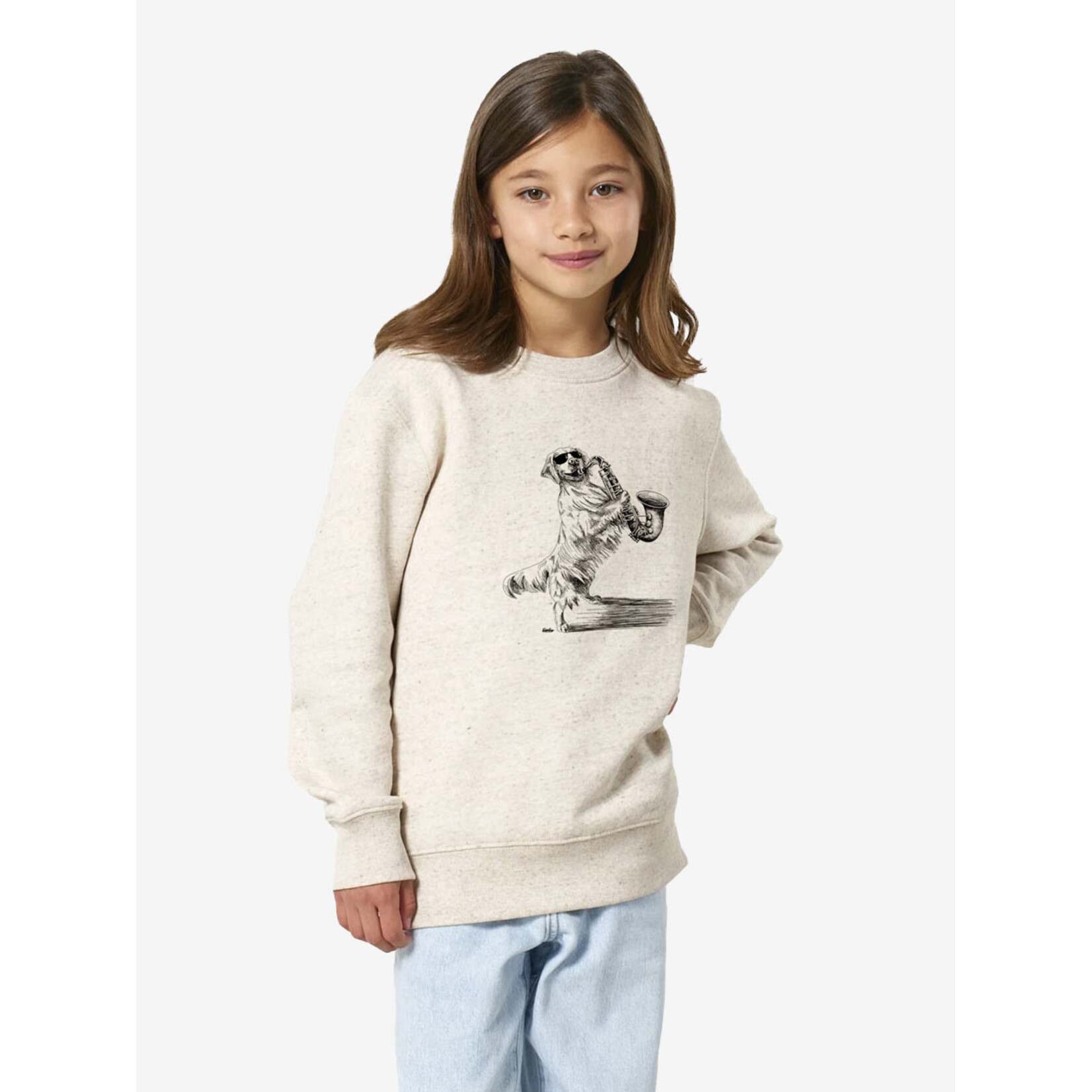 GOLDEN GROOVES (SAXOFOON) SWEATER