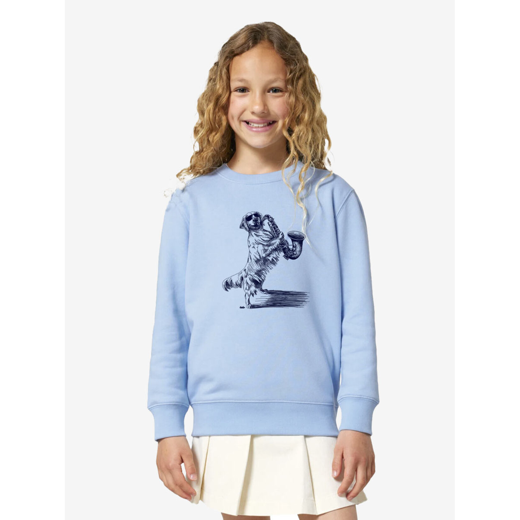 GOLDEN GROOVES (SAXOFOON) SWEATER