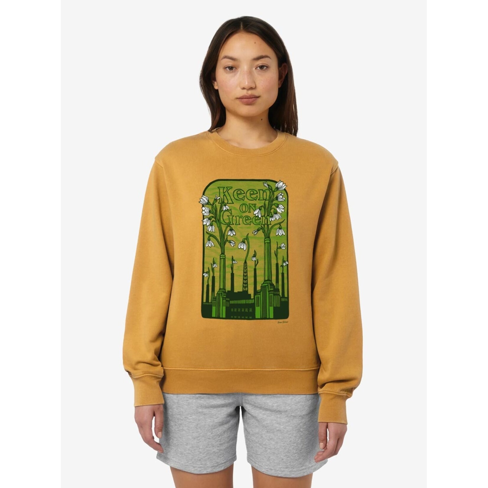 KEEN ON GREEN SWEATER - VINTAGE