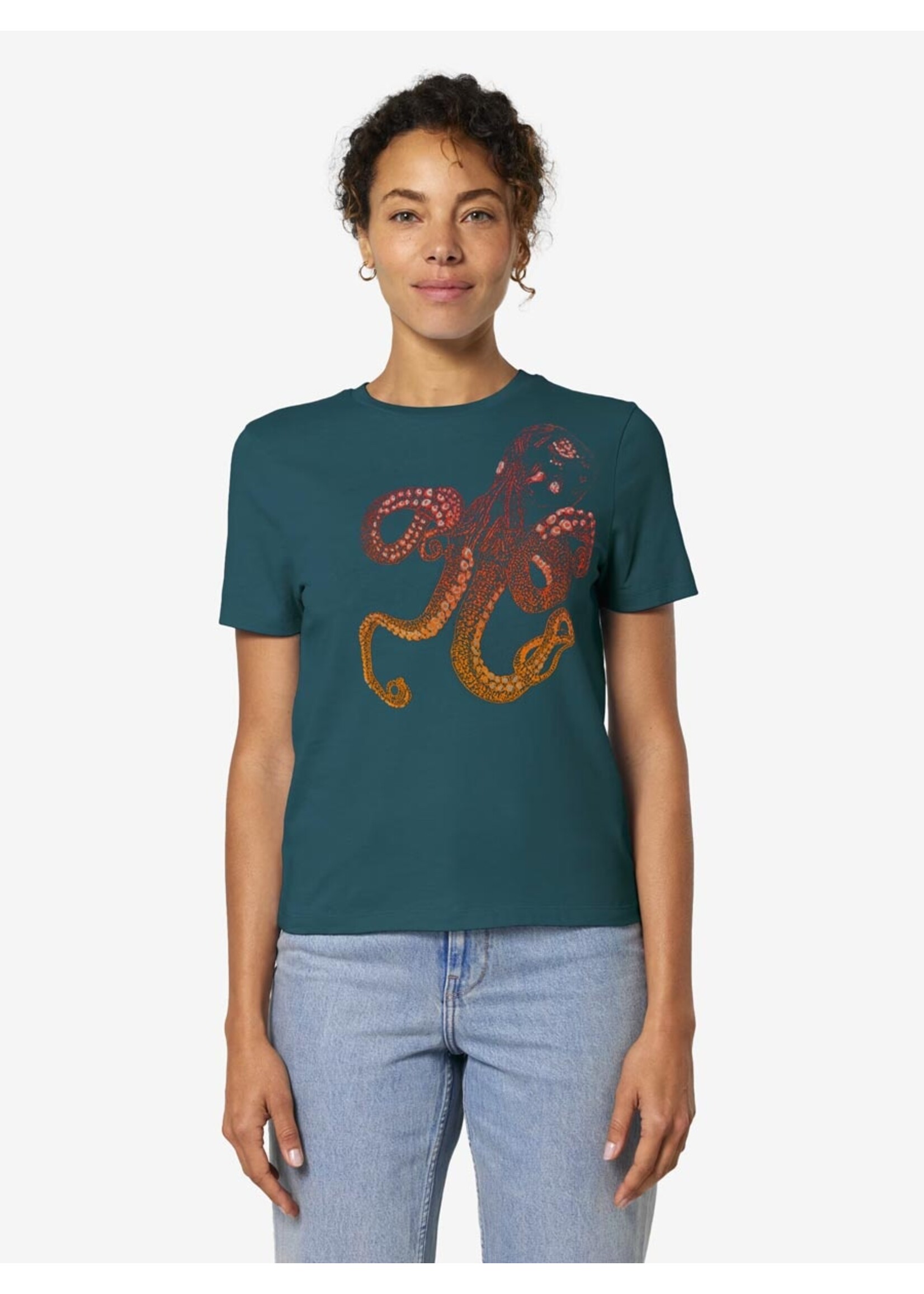 OCTOPUS T-SHIRT - GLOW IN THE DARK