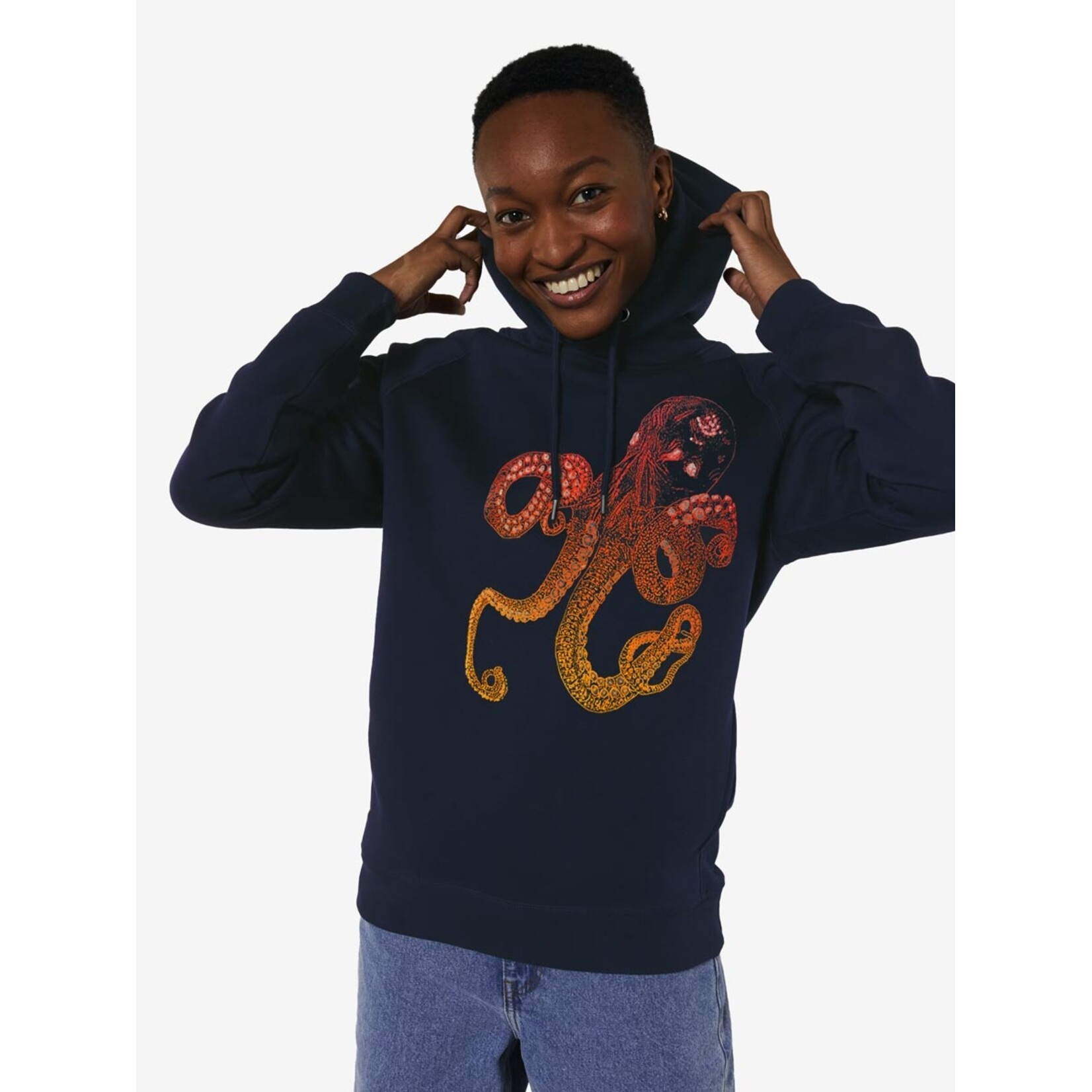 OCTOPUS HOODIE - GLOW IN THE DARK