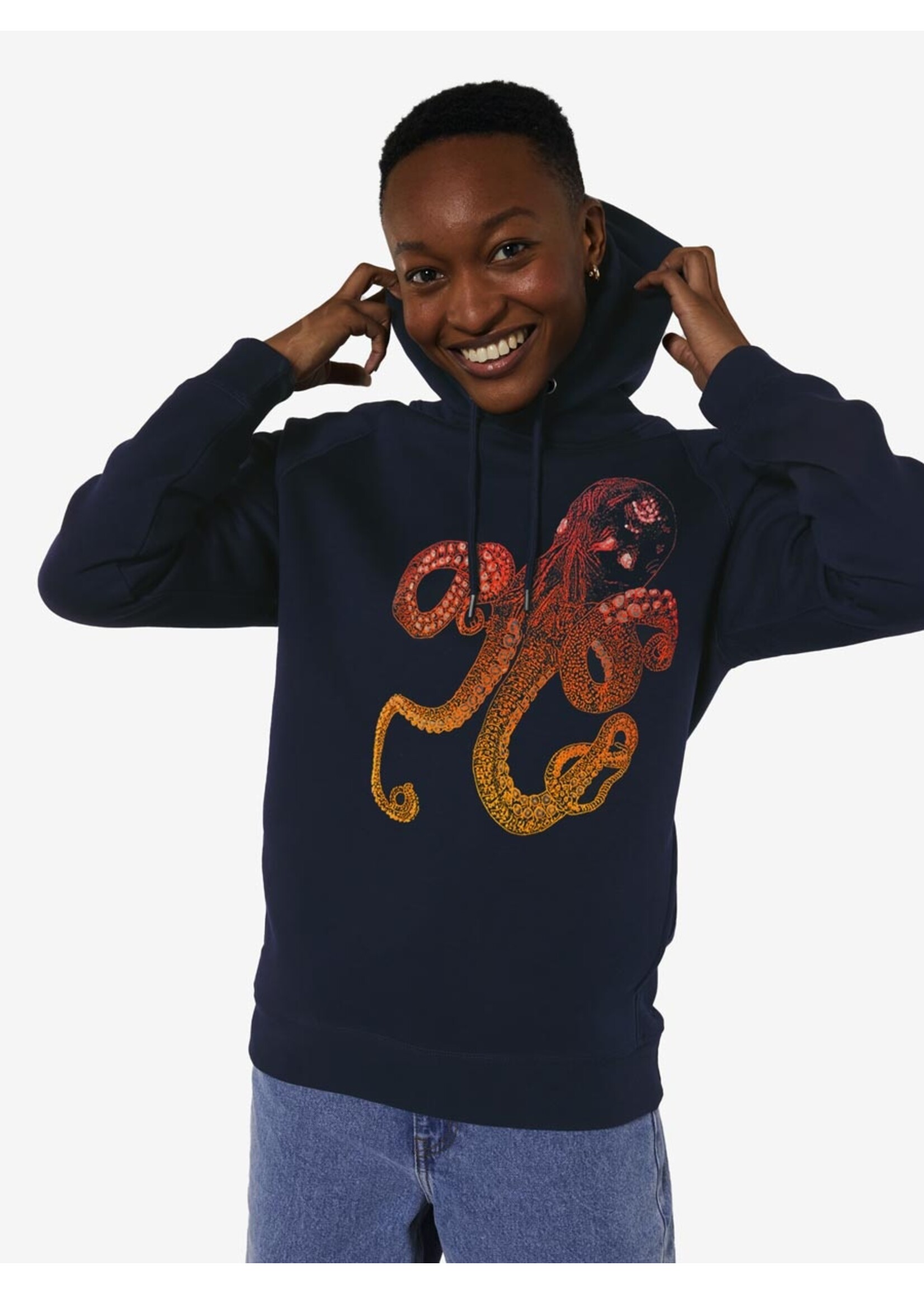 OCTOPUS HOODIE - GLOW IN THE DARK