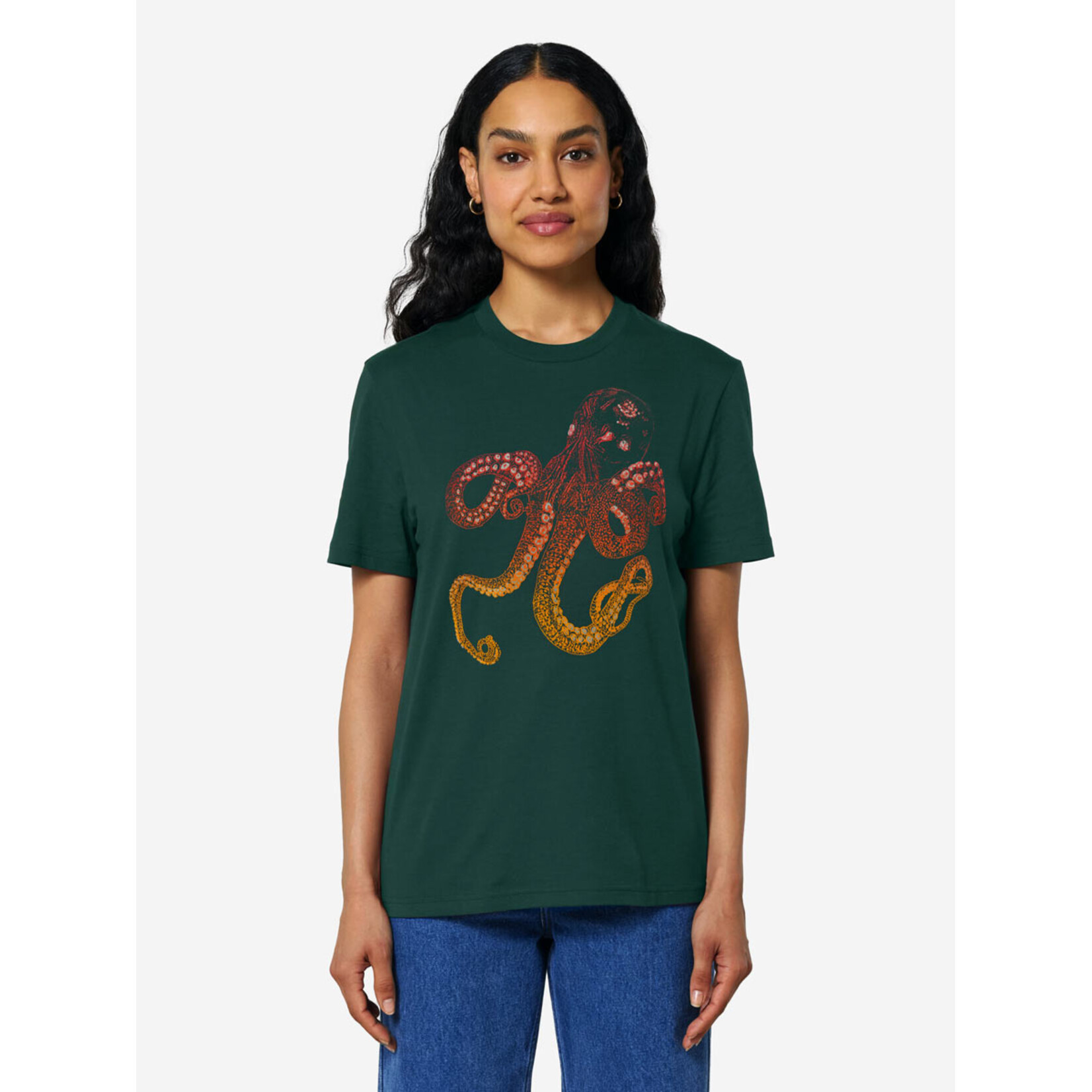 OCTOPUS T-SHIRT - GLOW IN THE DARK