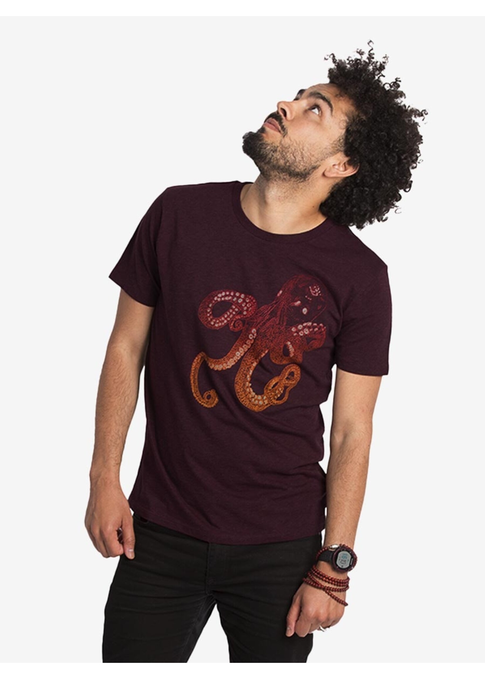 OCTOPUS T-SHIRT - GLOW IN THE DARK