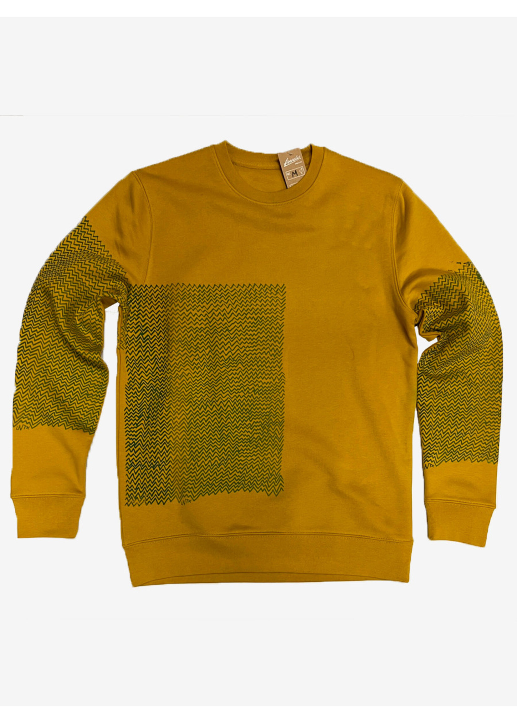 FREESTYLE ZIGZAG SWEATER - OCHRE