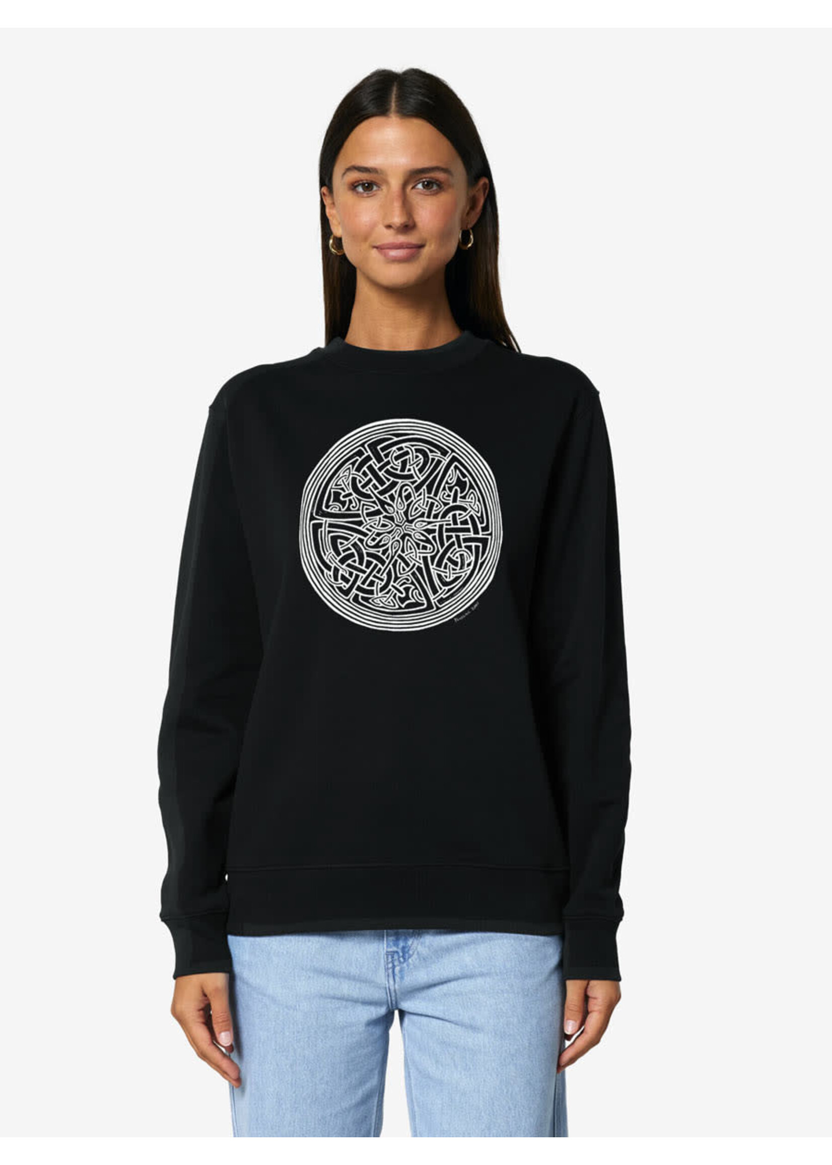SNAKE BUTTON SWEATER