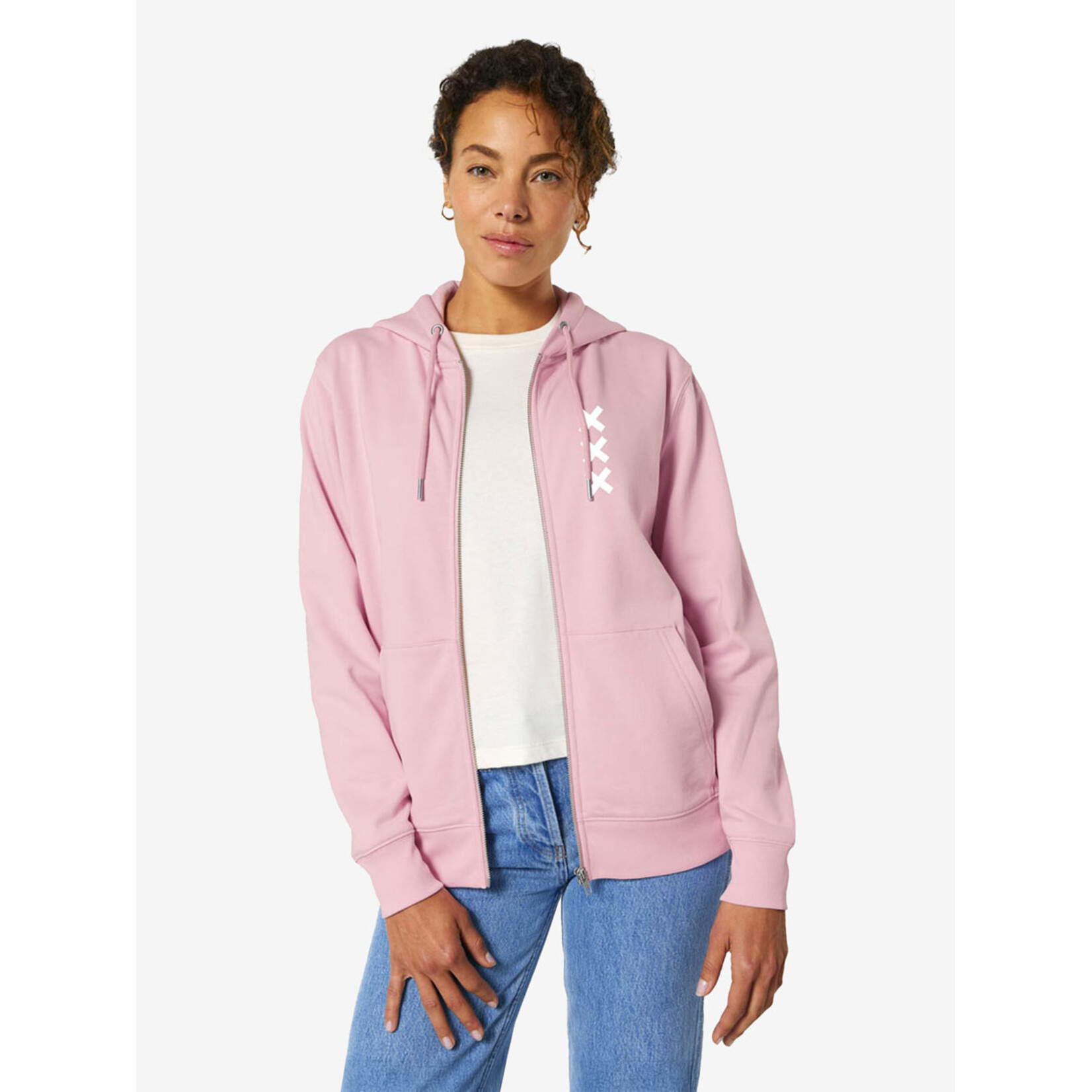 XXX AMSTERDAM ZIPPER HOODIE