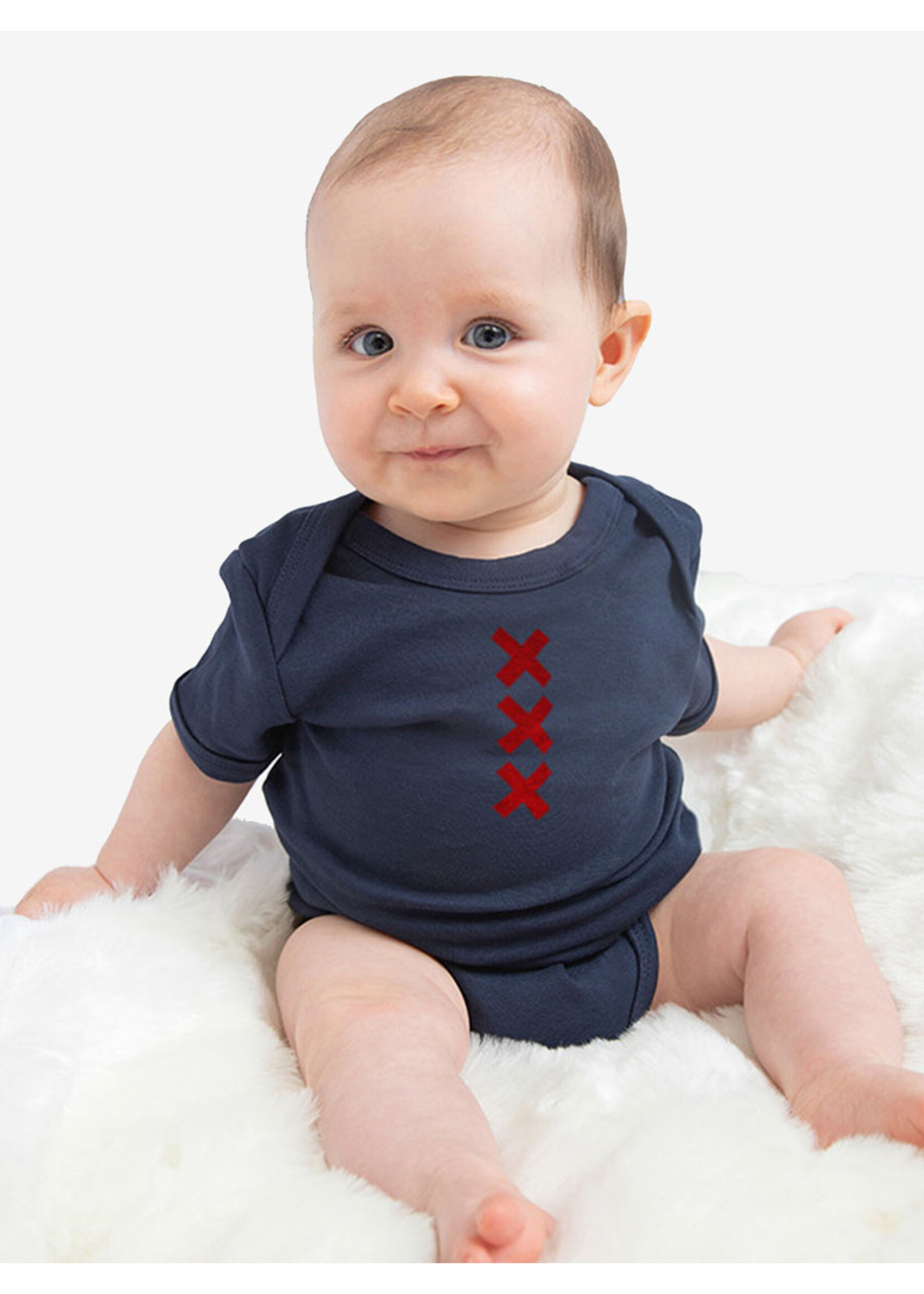 XXX AMSTERDAM BABY BODYSUIT