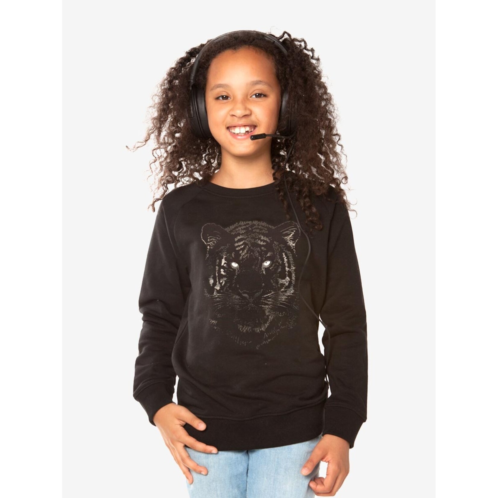 BLACK TIGER SWEATER