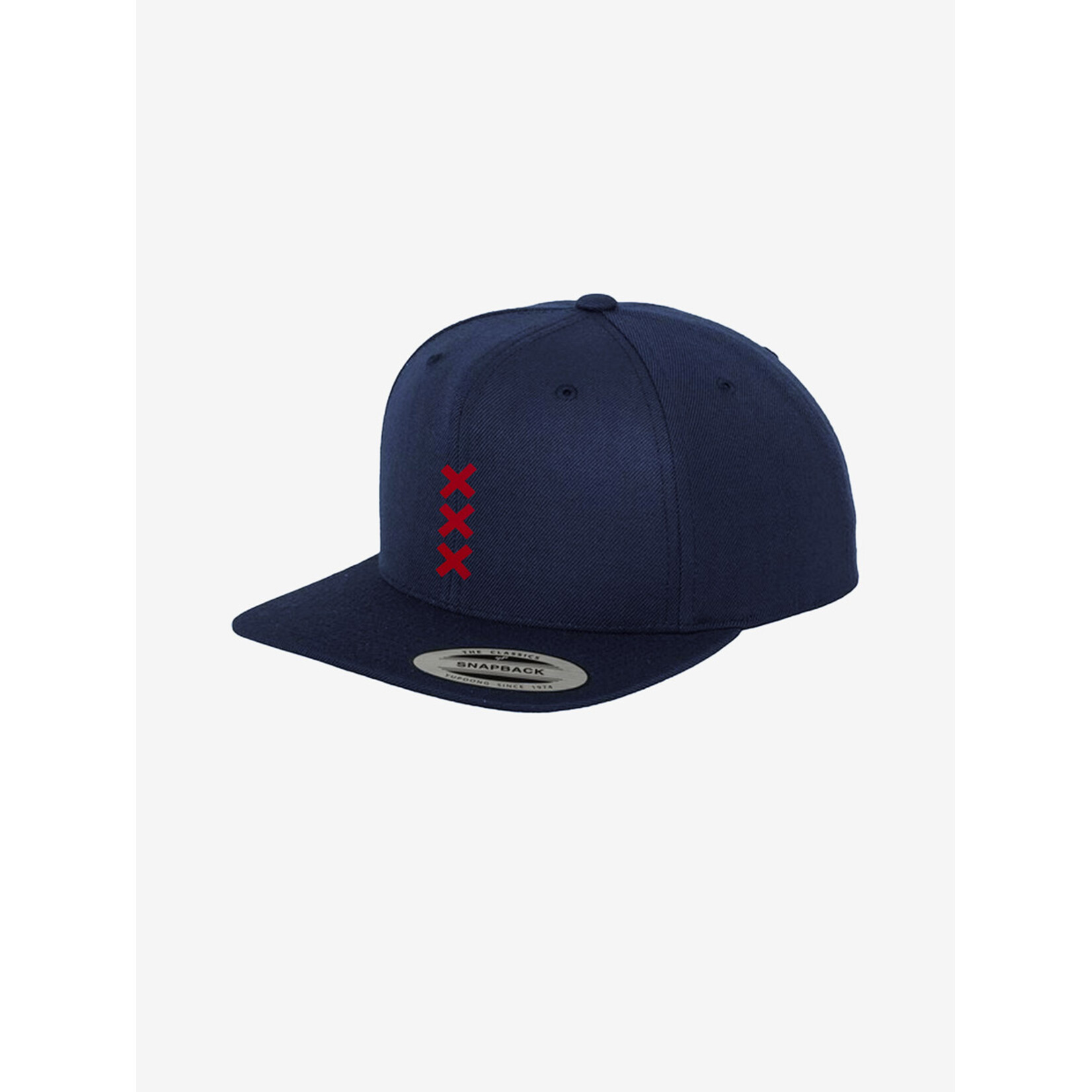 XXX AMSTERDAM CAP - FLAT SNAPBACK