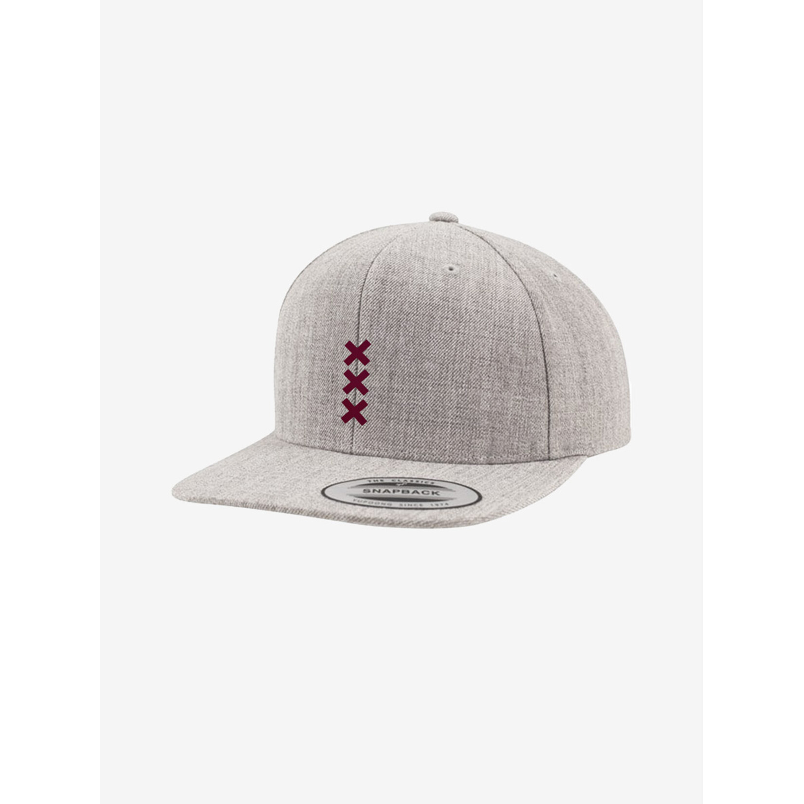 XXX AMSTERDAM CAP - FLAT SNAPBACK