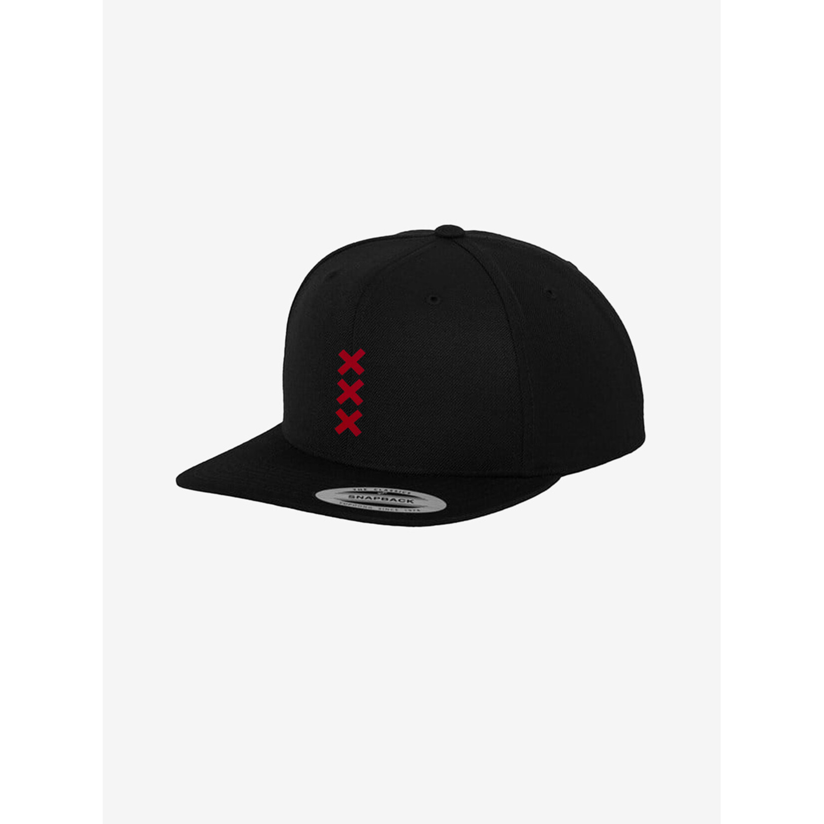 XXX AMSTERDAM CAP - FLAT SNAPBACK