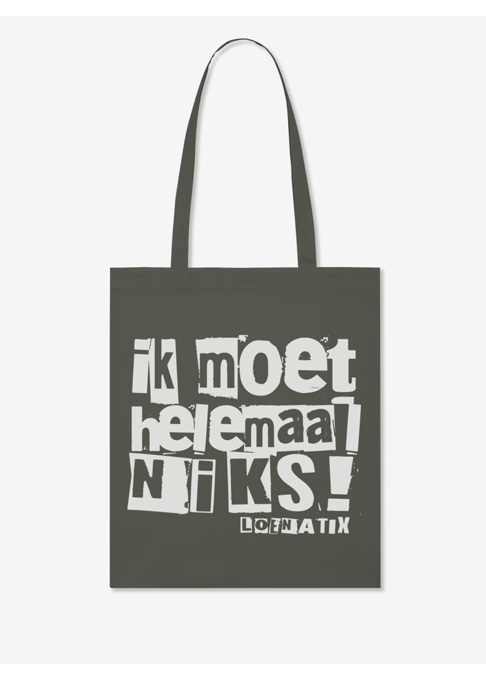 IK MOET HELEMAAL NIKS - TOTE BAG