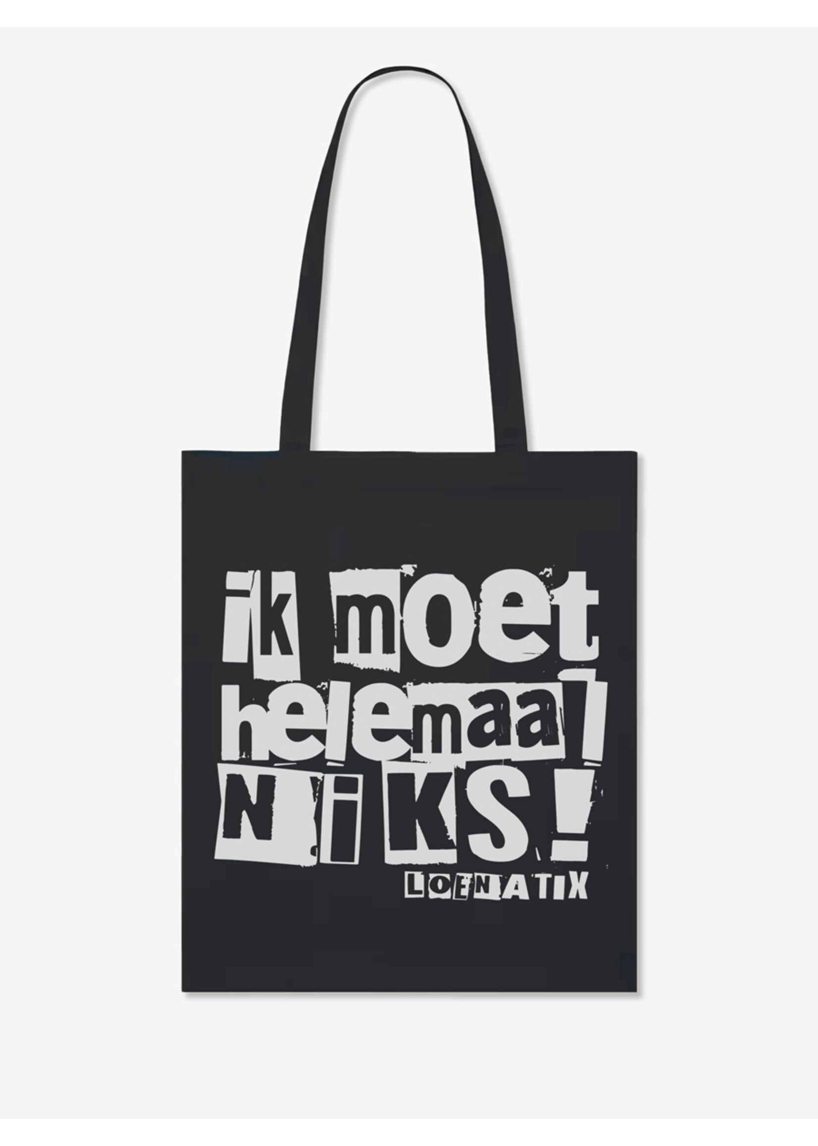 IK MOET HELEMAAL NIKS - TOTE BAG