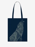 HOWLING WOLF TOTE BAG