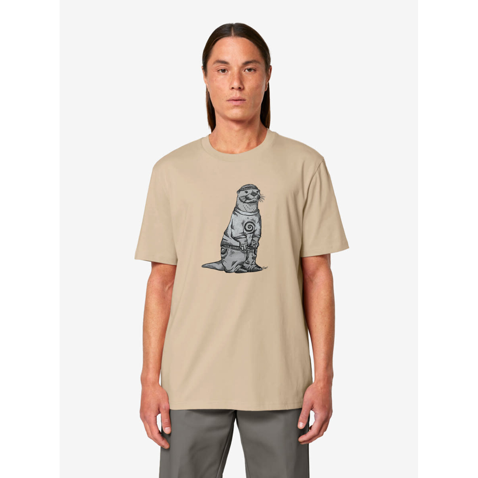SKATER OTTER T-SHIRT