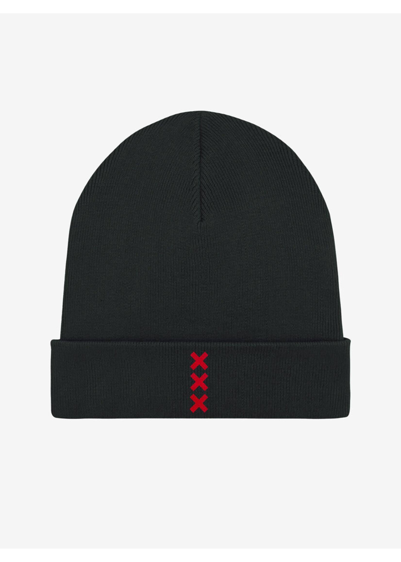 XXX AMSTERDAM ORGANIC BEANIE